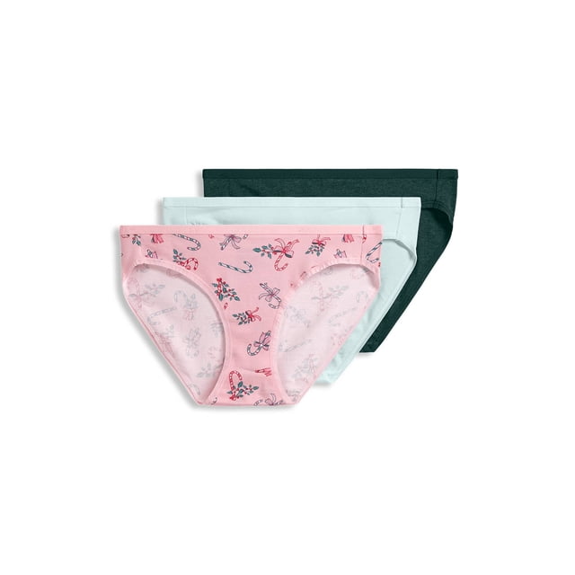 Jockey Bikini Logo en Coton Biologique Extensible - Lot de 3
