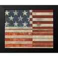 thumbnail image 2 of Vision Studio 14x12 Black Modern Framed Museum Art Print Titled - American Quilt A, 2 of 5