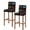 Red, variant on Game Controller Bar Stool Covers Set of 4, Modern Art Gaming Handheld Black Stretch Washable Bar Chair Covers with Backs, Removable Pub Counter Height Chair Cover for Kitchen Dining Room Cafe