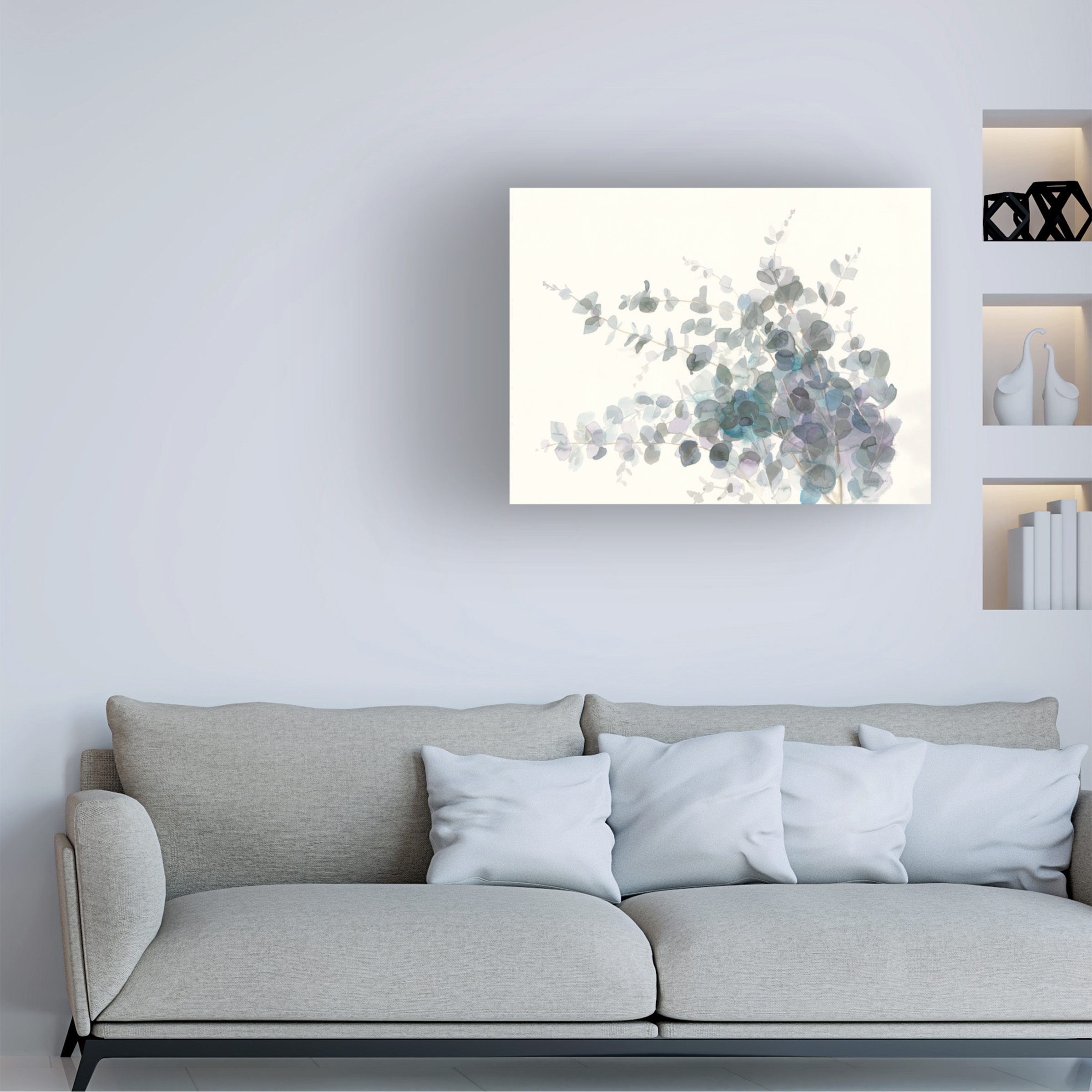 Trademark Fine Art 'Scented Sprig I' Canvas Art by Danhui Nai