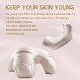 thumbnail image 7 of LUXERAD Warm Anti-Wrinkle Beauty Pillow (White) – For Side/Back Sleepers, Gentle & Skin-Friendly, No Cold Sensation, 7 of 7