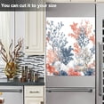 thumbnail image 3 of Yayeee Magnetic Dishwasher Cover for The Front Decoration Home Kitchen Machine Sticker Protector, White Sea Plants, 3 of 6
