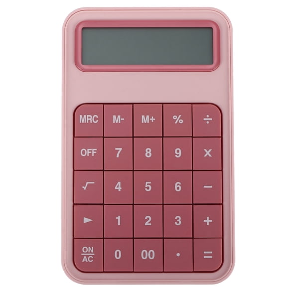 BRIGHTFUFU 1 unid pantalla grande calculadora electrónica papelería calculadora práctica
