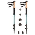 thumbnail image 2 of Bastones de trekking Montem ultraligeros 100% fibra de carbono (2 bastones), 2 of 8