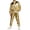 Gold@GC@, variant on Mens Sweatsuit 2 Peice Set Casual Track Suit for Men Metallic Shiny Long Sleeve Zip Sweatshirt Pants Cozy Fall Winter Stage Performance Outfits