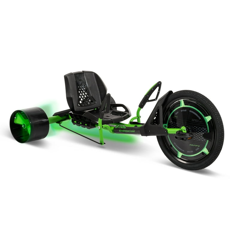 20-Inch Green Machine Slider Kids Tricycle, Green