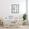 thumbnail image 2 of Stupell Varied Butterflies & Moths Insects Animals & Insects Painting Gray Floater Framed Art Print Wall Art, 2 of 6