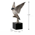 thumbnail image 2 of Small Swallow On Branch Lifelike Bird Resin Home Tabletop Decor, 2 of 4