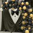 thumbnail image 4 of BESTSKY 50 Pcs Balloons Latex Balloons for Party Decoration Baby Shower, Wedding, Engagement and Birthday 12 Inch Party Decorations Balloons Black and Gold, 4 of 7