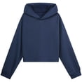 thumbnail image 2 of Girls Long Sleeve Loose Fit Pullover Hooded Sweatshirt Casual Fashion Soft Athletic Tops With Pocket,6-12 Months 12-24 Months 2t 3t 4t 5t 6t 7t 8t 9t Children Blue 5-6 Years, 2 of 6