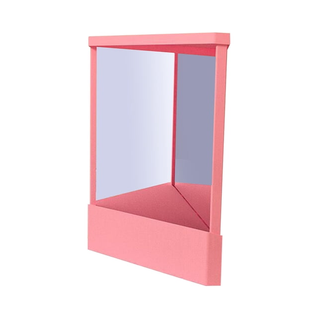 Visland Non-Reversing Mirror Precision True Image Vanity Makeup Mirror Non-Magnifying Tabletop Mirror Real Reflections Beauty Mirror for Your Face