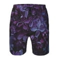 thumbnail image 4 of Naloa Lilac Men's Beach Shorts, Surfing shorts, Swim trunks, Quick Dry Swim Trunks for Surfing Beach Fun - XX-Large, 4 of 9