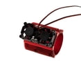 thumbnail image 2 of Ventilador de Motor RC, dispositivo de refrigeración práctico de alta eficiencia, pieza de actualización fiable, Kit de sistema de disipador de calor, reemplazo para E-REVO Rojo 1 Set Inevent FN001703-04, 2 of 7