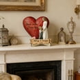 thumbnail image 5 of DefiDgd Vintage Rustic Wooden Heart Table Decor,2026 Happy Mother's Day Farmhouse Table Decoration for Wedding Mother's Day Holiday Party Gift Photo Props(C), 5 of 6