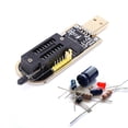 thumbnail image 3 of Tuhaojin CH341A Programador USB Placa Base Enrutamiento LCD BIOS FLASH 24 25, 3 of 9
