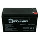 Remplacement Battery 12V 7Ah SLA pour Panasonic LCR6012PF - Pack de 2 – image 3 sur 6