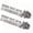 2pcs, variant on Retired Truck Driver 3D Metal Retirement Emblem Badge, Patriotic USA Flag Car Decal, Universal Auto Sticker(5pcs)