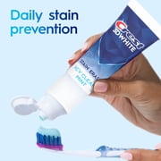 Crest Toothpaste 3D White Stain Eraser Teeth Whitening, Icy Clean Mint, 3.8 oz