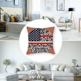 thumbnail image 5 of nygtbtfer Pillow Set of 2 Pillow Covers Blue Red for Home Sofa Decor Ofertas Relampago Del Dia White, 5 of 7