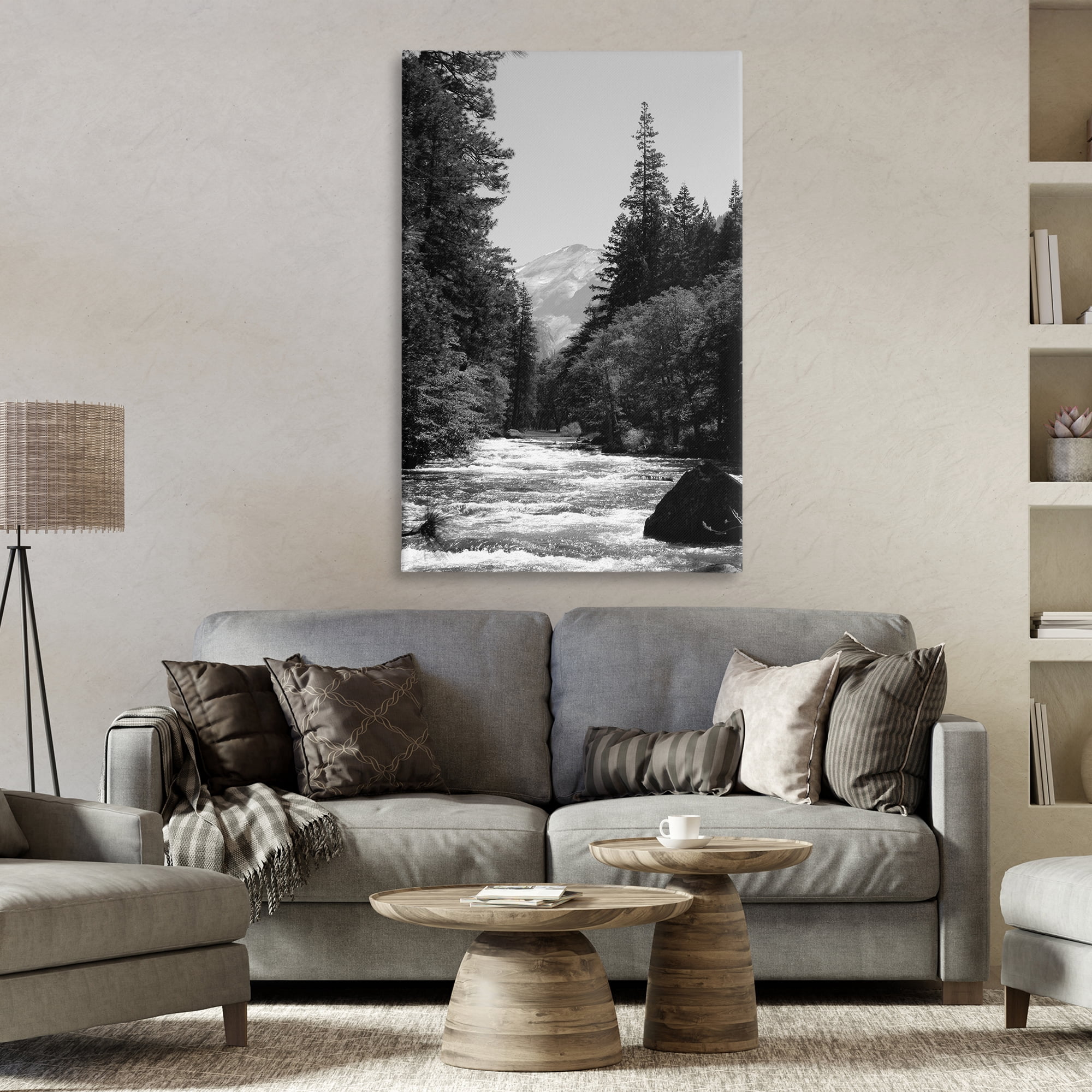 Stupell Industries Merced River Flow Canvas Wall Art, design by Kim Curinga