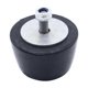 thumbnail image 3 of 2Pcs Black Rubber Bumper Cushion Hood Bump Stop Replacement for Wrangler YJ JK 1987-2018, 3 of 5