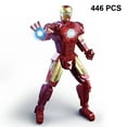 thumbnail image 1 of 466 PCS Superhero Building Block Set, Iron Legion Mark III DIY Building Toy for Kids - 790, 1 of 5