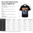 thumbnail image 6 of Flag of Venezuela Mens Hawaiian Shirt Short Sleeve Casual Button Up Tropical Summer Beach Shirt, 6 of 9