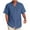 Navy, variant on Fankiway Man'S Summer British Short Sleeved Cardigan Fashion Turn-Down Collar Loose Solid Color Shirt Jacket Mens Shirts Short Sleeve Casual Lapel Collared Shirt