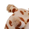 thumbnail image 2 of Cama para hámster, cálida, suave, con forma de animal, gruesa, pequeña casa para mascotas, para invierno, planeador de azúcar, oso dorado M Jirafa, 2 of 5