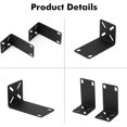 thumbnail image 4 of Kit de Montage WWS-Rack pour Interrupteurs de 12,6 Pouces, Distance de Trou Réglable 14-30mm, Monter un Support d'Équipement de 12,6 Pouces de Large à 19 Pouces, Compatible avec Netgear, Cisco, D-Link, TRENDnet, Dell Produits de 12,6 Pouces, 4 of 4