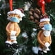 thumbnail image 4 of Navidad Adornos De Resina Divertido Papá Noel Desnudo Colgante Colgante Decoración De Árbol De Navidad Para Puerta Ventana De Pared Vogacara HA043979-01, 4 of 6