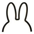 thumbnail image 4 of relayinert Rabbit Nightlight LED Lamp USB for Children s Room Cute and Decorative Black 29x30cm 1Set, 4 of 6