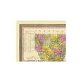 thumbnail image 4 of Historic State Map - Louisiana - Mitchell 1846 - Vintage Wall Art, 4 of 4
