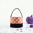 thumbnail image 4 of HUISZJ Halloween Bag Candy Bulk, Reusable Goody Fabric Candy Bucket with Handle, Halloween Trick or Treat Bags for Party Home Supplies (I), 4 of 8