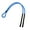 Blue black, variant on Huhudde Swing Practice Rope for Beginner Swing Training Corrector Reusable Rope Trainer Equipment