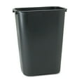 thumbnail image 2 of TRAHOO-Commercial Wastebasket Trash Container, 41QT/10.25 GAL, Plastic, Black, Stackable Trash Can for Bedroom/Bathroom/Office, Fits Under Desk/Sink/Cabinet, 2 of 4