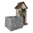 thumbnail image 6 of Fairy Garden LED Light Mediterranean Floral Planter Mini House With Grey Stones, 6 of 11