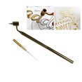 thumbnail image 4 of Seitruly Pluma de pintura de línea fina con punta inclinada para detallar, fácil limpieza, pluma de pintura de línea fina inclinada pinturas Oro 0.5 mm, 4 of 6