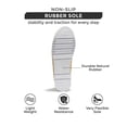 thumbnail image 7 of Project Cloud Slip On Sneakers Women Memory Foam Loafers Machine Wash Women Footwear - Lightweight Shoes for Women (Rose), 7 of 7