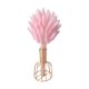 thumbnail image 2 of 60 Piezas Colas Falsas de Conejo Tallos de Hierba Pampa - Ramas Florales Secas Rosa y Blanco, 12.6 Pulgadas Centro de Mesa para Bodas Boho, Juego de Decoración para el Hogar con Jarrón, 2 of 6
