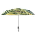 thumbnail image 2 of Cartoon High Mountain Cloud Compact Sun Umbrella Windproof Travel Umbrellas for Rain Strong Portable UV Protection, 2 of 8
