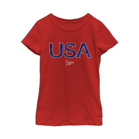 FIFA Women's World Cup France 2019 Girls' Classic USA Line (Best Christmas Gifts 2019 For Girls)