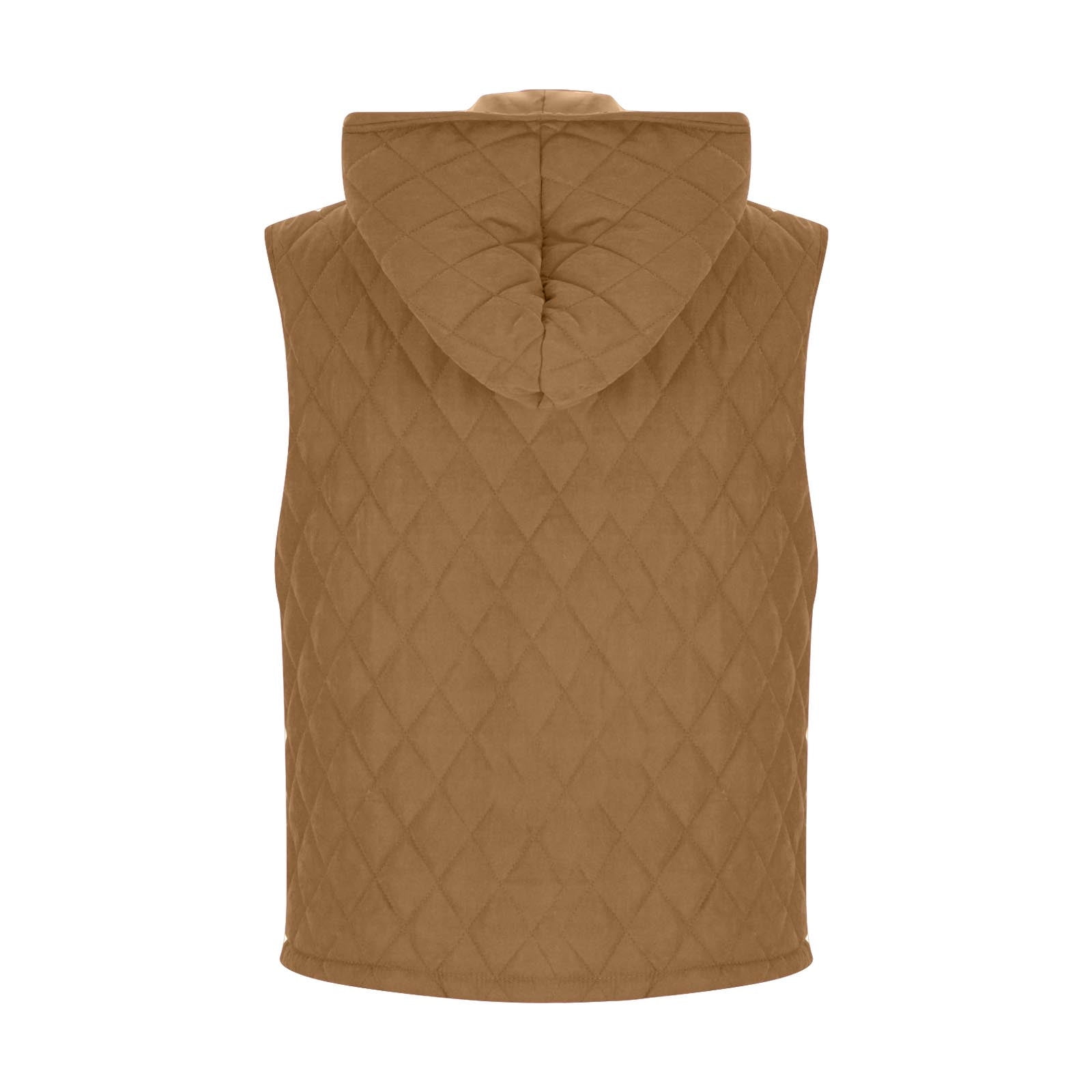 Womens Vest Hoodies, Women's Fall Vest Casual Sleeveless Hooded Zip Up Jacket Trendy Winter Coat Outerwear with Pockets S-2XL