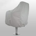 thumbnail image 5 of 3X Boat Seat Cover, Outdoor Waterproof Pontoon Captain Bench Chair Protective Covers, 5 of 7