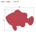 thumbnail image 2 of Unique Bargains Fish Cutouts Paper Fishes, Colorful Fish Cutout for Classroom Decoration, 108 Pack, 2 of 8