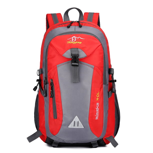 JShteea Pesca Poliéster Gran Capacidad Impermeable para Viajes Oficina (rojo)