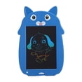 thumbnail image 2 of Tableta de dibujo LCD, almohadilla de dibujo colorida, almohadillas de pintura borrables, tablero digital para garabatos de 9 pulgadas para niños (azul en forma de perro), 2 of 8