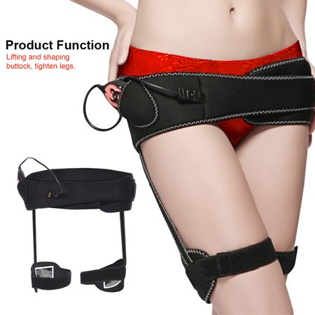 Yosoo Hip Fitness Gear,2 in 1 USB Rechargeable Smart Hip Trainer Buttocks Lifter Training Massager Toning Belt,Buttocks Enhance (Best Exercise To Tone Buttocks)