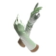 thumbnail image 2 of Luxury Divas Satin Opera Gloves 14" Below the Elbow - - Sage, 2 of 2