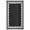 Black/White, variant on HIWEAVER Brown 8'x 10' Outdoor Rug Garden Decor Scolloped Bordered Carpet Plastic Straw Waterproof Reversible Patio Area Rug for Balcony Deck Picnic Portable Camping Mat
